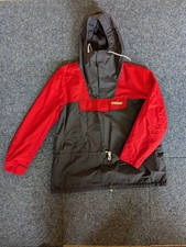 Napapijri Skidoo The Tribe Men’s Navy Red Hooded CB Jacket - Large 