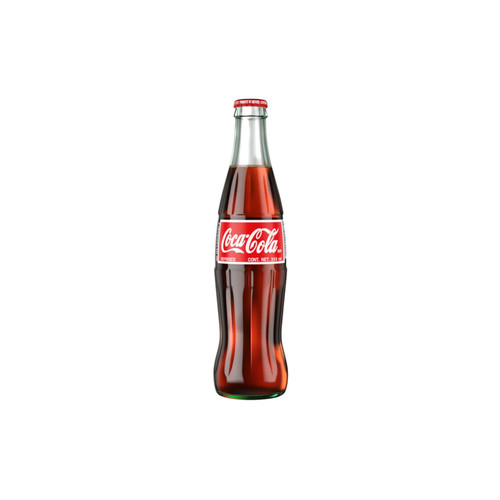 Mexican coca cola glass - coca, bottle