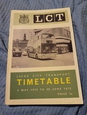 Leeds City Transport Timetable
