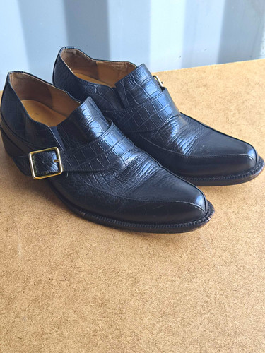 Carlo pignatelli black - black, croc
