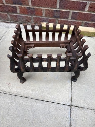 Cast iron fire grate - , basket