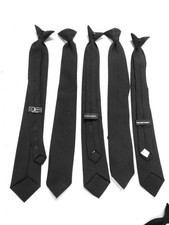 Lot of 5 Police Issue Clip-On