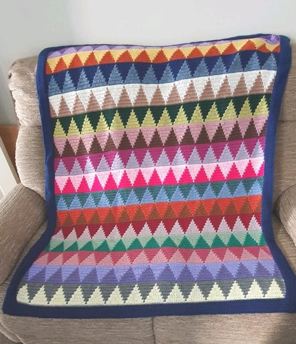 Handmade crochet mosaic - crochet,