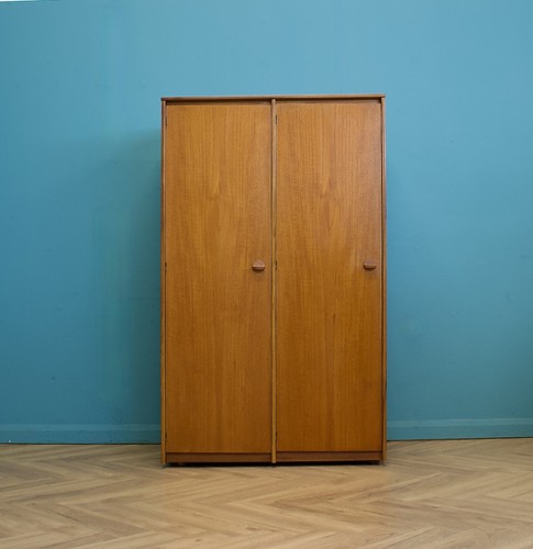 Mid century teak wardrobe - century,