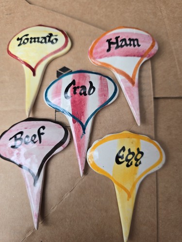Vintage sandwich markers - 5, x