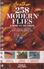TROUT & SALMON MAGAZINE BOOK ANOTHER 258 MODERN FLIES & HOW TO TIE THEM pbk NEW