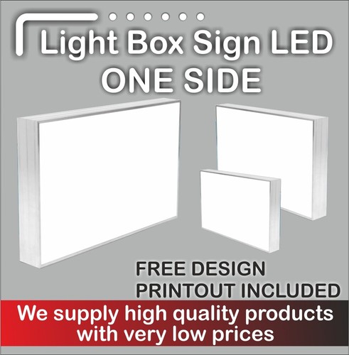 Illuminated light box shop - box,