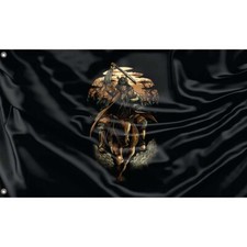 Charging samurai flag - charging,