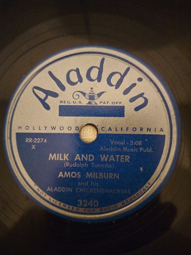 Amos milburn milk and - milburn, water