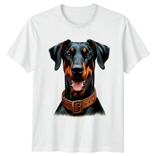 Doberman dog face shirt pet - t-shirt,