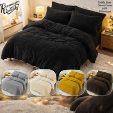Teddy Bear Fleece Duvet Quilt