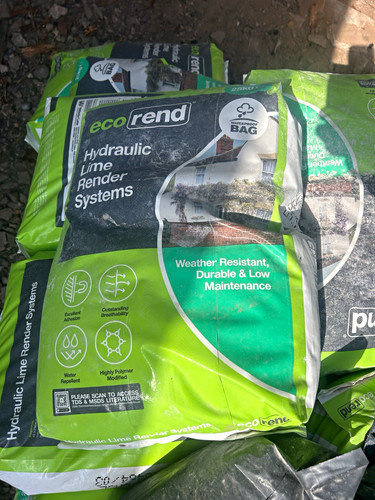 Eco rend hydraulic lime render - eco,