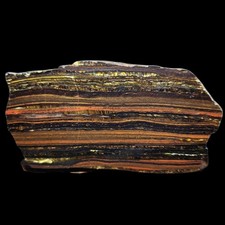 Polished Banded Iron Formation