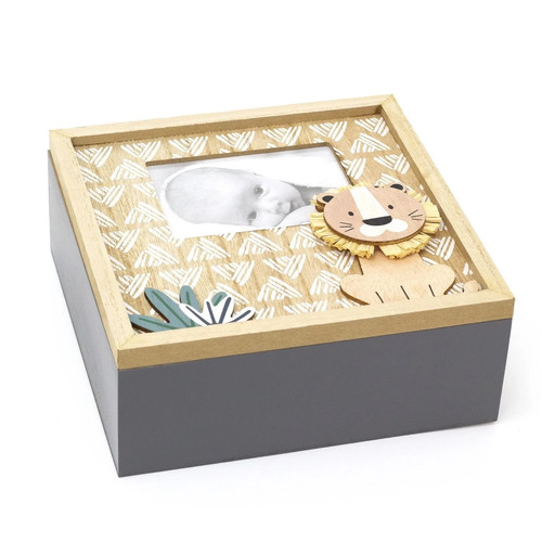 Lion keepsake memory box - memory, with