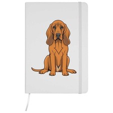 'Bloodhound Dog' A5 Ruled