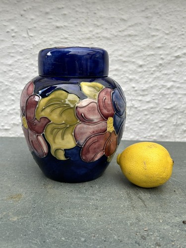 Moorcroft ginger jar and - 2),