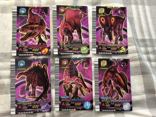 Dinosaur king arcade cards - dinosaur,