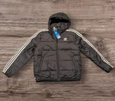Adidas Padded Lightweight Jacket Hooded Junior - 13-14 Years