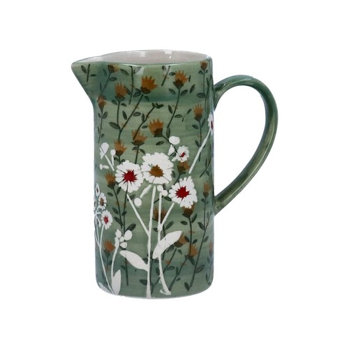 Green wild daisy jug - wild, 2