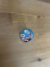 RUSH  HEMISPHERES  Metal Pin Badge ⭐️Vintage 80s⭐️