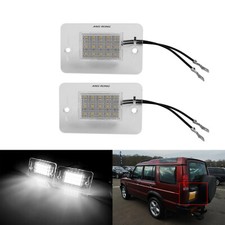 2x Canbus LED Licence Number Plate Light For 1989-2004 Land Rover Discovery I II