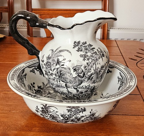 Vtgfrench country black white - black,