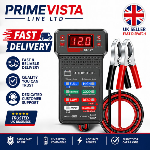12v car battery tester - battery, |