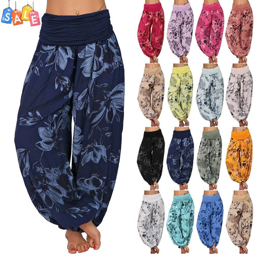 Women hippy baggy yoga - yoga, harem