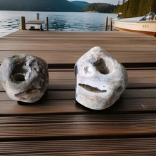 Pair hag stones natural - pair,