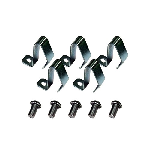 Hub cap clip rivet - &,
