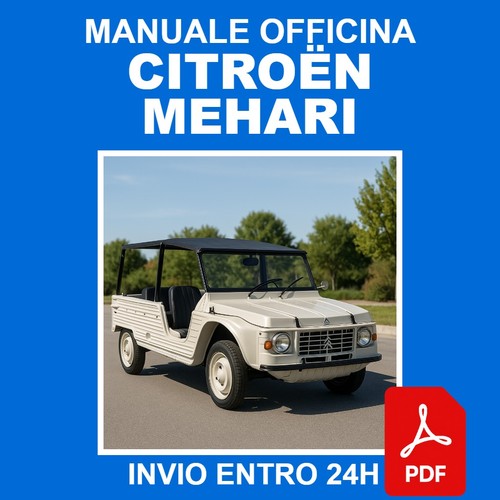 Workshop manual citroen mehari - manual,