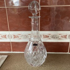 VINTAGE THOMAS  WEBB CRYSTAL  DECANTER. Never used. 