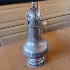 Silver plated sugar shaker - silver,