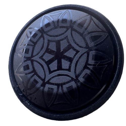 Black patterned shank - black,