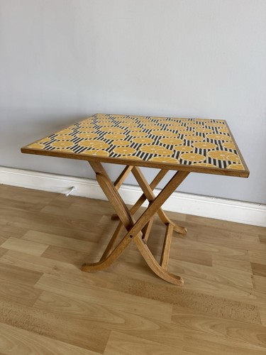 Mid century side - table, folding