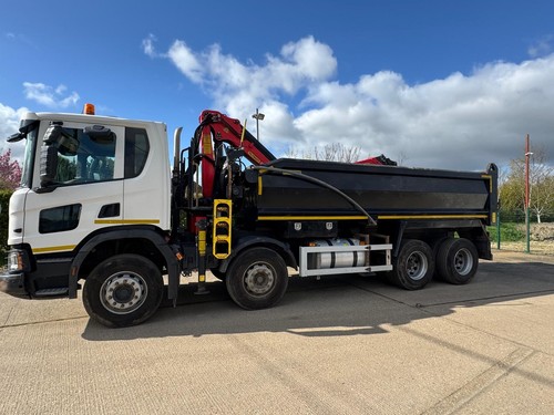 Scania ton tipper grab - 32,