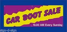 CAR BOOT SALE HERE BANNERS CHOOSE OWN DATE & TIME Car boot fares 1006