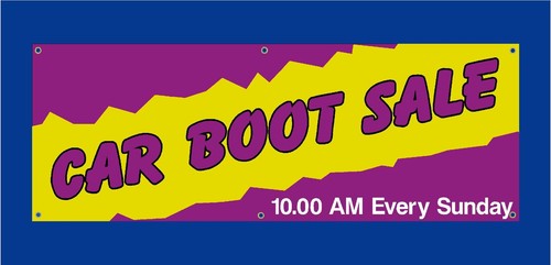 Car boot sale here - boot,
