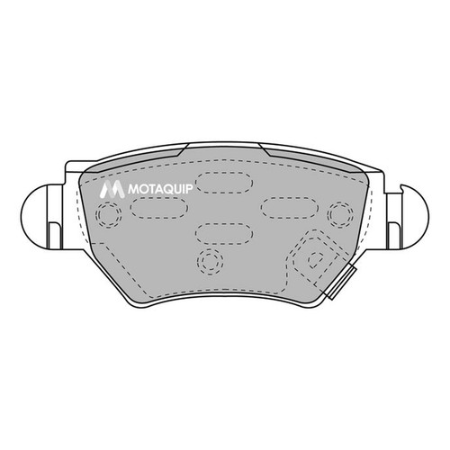 Brake pads set for opel - pads,