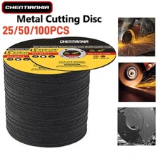 5-100X 115MM ULTRA THIN 1MM METAL CUTTING BLADE DISC FOR STEEL & STAINLESS ANGLE