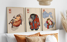 Set of 3 Matsumoto Hoji Funny