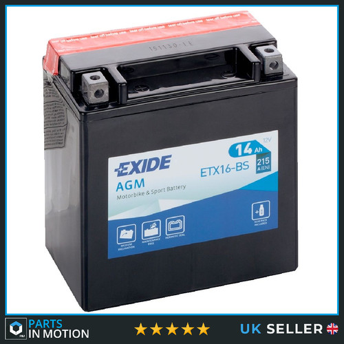 Agm motorcycle battery - battery, bike