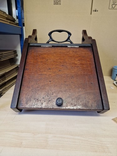 Antique vintage wooden coal - wooden,