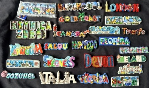Souvenir fridge magnet - , place