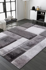 Soft Modern Shaggy Area Rug Large Floor Runner Living Room Bedroom Carpet Mats