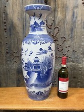Large 62cm Chinese Blue &