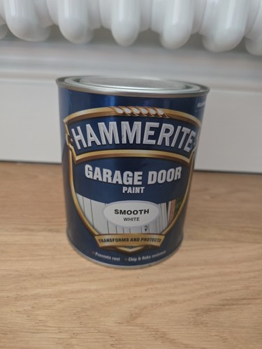 Hammerite garage door paint - door,
