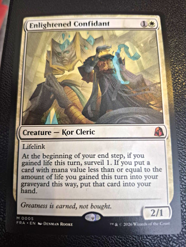 Mtg enlightened confidant - mtg, #5