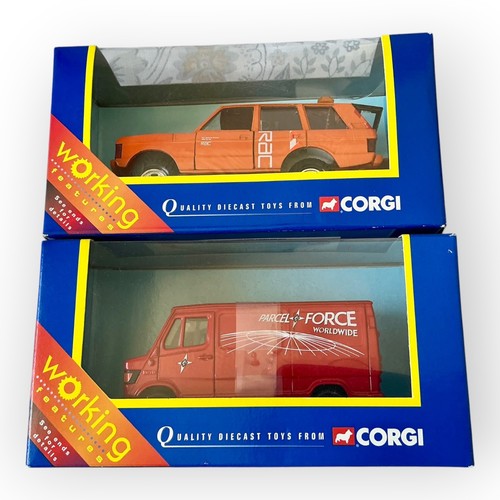 Pair corgi diecast - of, rac