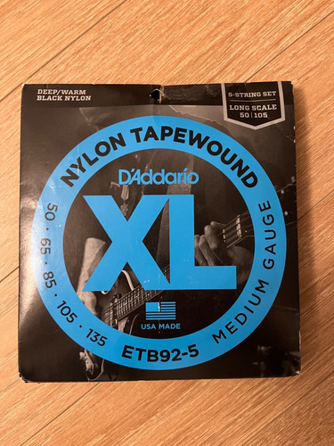 Addario tapewound bass - tapewound,